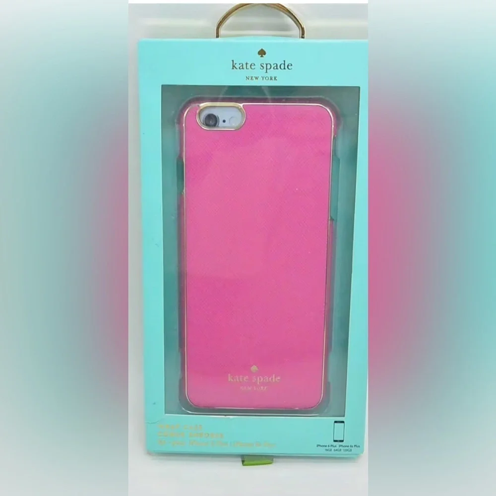 Kate Spade Pink iPhone 6/6S Plus Wrap Case New - Safety Cover